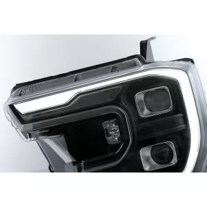 Voll LED Scheinwerfer für Ford Ranger T6.2 2022+ Schwarz Dynamische Blinker-image-6110579