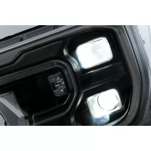 Voll LED Scheinwerfer für Ford Ranger T6.2 2022+ Schwarz Dynamische Blinker-image-6110583