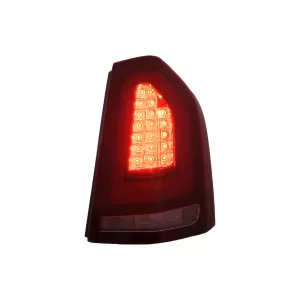 Stopuri LED compatibil cu Chrysler 300 LD Lancia Thema (2011-2014) Rosu cu Pornire Dinamica-image-6110106