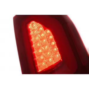 Stopuri LED compatibil cu Chrysler 300 LD Lancia Thema (2011-2014) Rosu cu Pornire Dinamica-image-6110107
