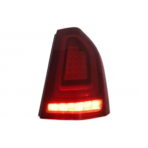 Stopuri LED compatibil cu Chrysler 300 LD Lancia Thema (2011-2014) Rosu cu Pornire Dinamica-image-6110112