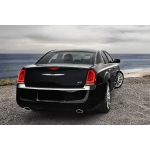 Stopuri LED compatibil cu Chrysler 300 LD Lancia Thema (2011-2014) Rosu cu Pornire Dinamica-image-6110463