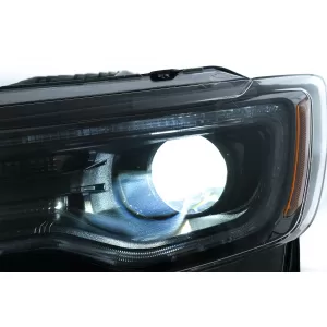 LED Headlights suitable for Jeep Grand Cherokee IV WK2 (2011-2013) Dynamic Turning Lights