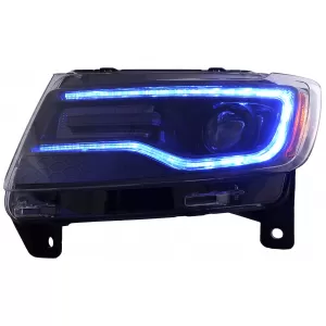 LED Headlights suitable for Jeep Grand Cherokee IV WK2 (2011-2013) Dynamic Turning Lights