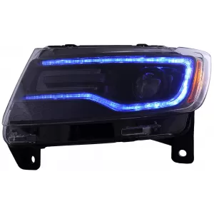 LED Headlights suitable for Jeep Grand Cherokee IV WK2 (2011-2013) Dynamic Turning Lights