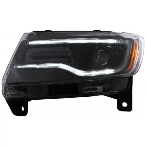 LED Headlights suitable for Jeep Grand Cherokee IV WK2 (2011-2013) Dynamic Turning Lights