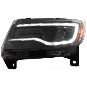 LED Headlights suitable for Jeep Grand Cherokee IV WK2 (2011-2013) Dynamic Turning Lights