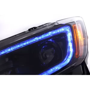 LED Headlights suitable for Jeep Grand Cherokee IV WK2 (2011-2013) Dynamic Turning Lights