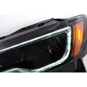 LED Headlights suitable for Jeep Grand Cherokee IV WK2 (2011-2013) Dynamic Turning Lights