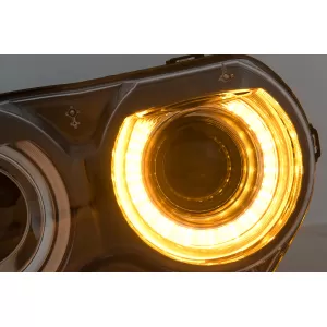 LED Headlights suitable for Dodge Challenger (2015-2023) Black