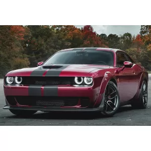 LED Headlights suitable for Dodge Challenger (2015-2023) Black