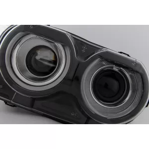 LED Headlights suitable for Dodge Challenger (2015-2023) Black RGB Lights
