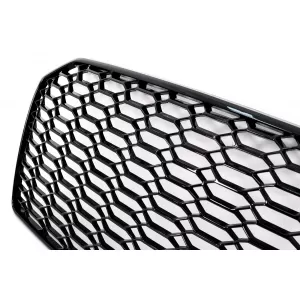 Grila Centrala compatibil cu Audi A6 C7 4G Facelift (2014-2018) Negru Lucios-image-6109317