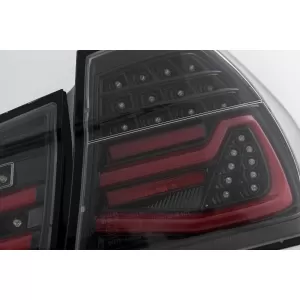 LED hátsó lámpák BMW 3-as E90 LCI (2009-2011) füstszínű dinamikus irányjelzővel-image-6110066
