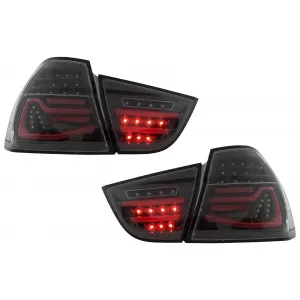 LED hátsó lámpák BMW 3-as E90 LCI (2009-2011) füstszínű dinamikus irányjelzővel-image-6110070