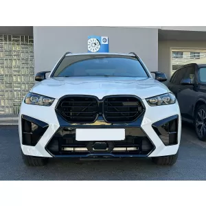 Kit Carrocería para BMW X5 G05 LCI 2023+ X5M Diseño Parachoques Pasos Rueda Puntas Escape-image-6110992