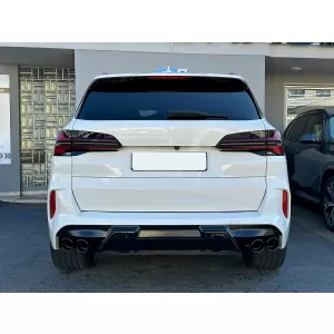 Kit Carrocería para BMW X5 G05 LCI 2023+ X5M Diseño Parachoques Pasos Rueda Puntas Escape-image-6110993