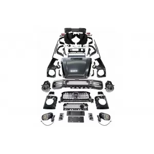 Pachet Exterior compatibil cu Mercedes W463 G-Class (2012-2017) Conversie la 2024 G63 Design-image-6279152