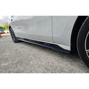 Aéro Body Kit pour BMW Série 7 G70 M-Tech 2022+ Black Knight Design Lèvre-image-6350848
