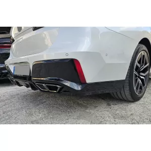 Aéro Body Kit pour BMW Série 7 G70 M-Tech 2022+ Black Knight Design Lèvre-image-6350850
