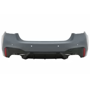 image-4-Rear Bumper suitable for BMW 5 Series G30 (2017-2019) M5 Sport Design