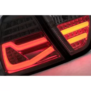 Stopuri LED compatibil cu BMW Seria 3 E90 Sedan (03.2005-08.2008) Fumuriu-image-6113220