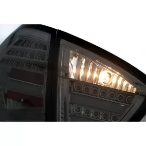 Stopuri LED compatibil cu BMW Seria 3 E90 Sedan (03.2005-08.2008) Fumuriu-image-6113230