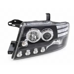 Angel Eyes Headlights suitable for Mitsubishi Pajero V60 (2000-2006) Black-image-6350611