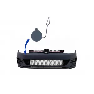 image-41-Tow Hook Cover suitable for VW Golf 7.5 (2017-2020) only for Front Bumper GTI Design