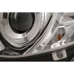 Faruri Angel Eyes compatibil cu BMW Seria 1 E81 E82 E87 E88 (2004-2011) Crom-image-6111966