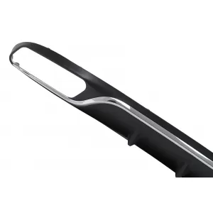 Stoßstangen Luftverteiler für Mercedes E-Klasse W213 S213 Standard 16-19 E63 Look Chrome-image-6111993