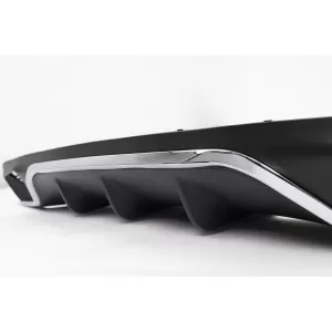 Stoßstangen Luftverteiler für Mercedes E-Klasse W213 S213 Standard 16-19 E63 Look Chrome-image-6111996