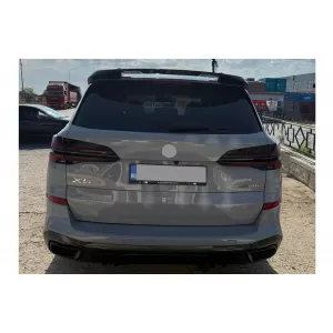 Pachet Exterior Aero compatibil cu BMW X5 G05 LCI M-Tech (2023-) Black Knight Design Negru Lucios-image-6342173