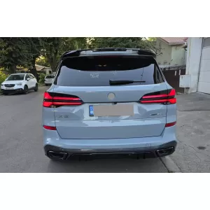 Pachet Exterior Aero compatibil cu BMW X5 G05 LCI M-Tech (2023-) Black Knight Design Negru Lucios-image-6342177