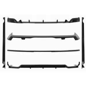 Aero Body Kit BMW X7 G07 LCI M-Tech (2023-) Black Knight Design Piano Black-image-6114696
