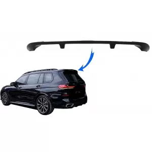 image-20-Roof Spoiler Wing suitable for BMW X7 G07 (2018-up) Shiny Black