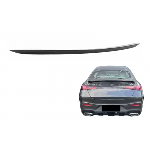 image-21-Trunk Boot Spoiler Lid Wing suitable for Mercedes GLC Coupe C254 (2023-up) Shiny Black