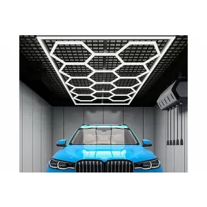 Sistem de Iluminare Plafon Hexagon / HoneyComb 3,94 x 2,29 m Lumina Ajustabila-image-6114068
