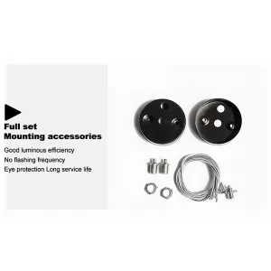 Kronleuchter Sechseckig Wabenförmig Deckenleuchtensystem 6500 K Durchmesser 60 cm-image-6114635