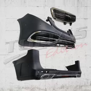 image-21-Kit Carrozzeria Paraurti per Mercedes Classe V W447 2014-03.2019 2020 Design Griglia