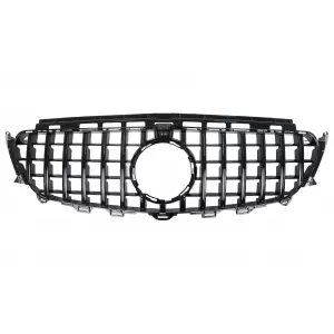 image-24-Front Central Grille suitable for Mercedes E-Class W213 S213 C238 A238 (2016-2019) GT-R Panamericana Design