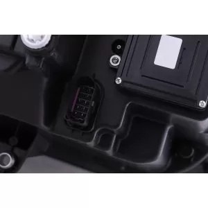 Full LED TFL Scheinwerfer für VW Transporter Caravelle Multivan T5 MOPF 10-15 Schwarz-image-6114508