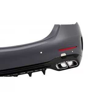 Kit actualización parachoques para Mercedes C W205 conversión W206 C63 diseño Luces-image-6113068