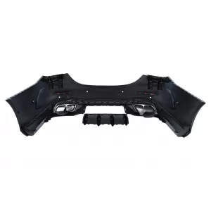 Kit actualización parachoques para Mercedes C W205 conversión W206 C63 diseño Luces-image-6113070