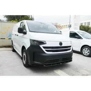 Stoßstange Add-on Spoiler Lippe für VW Transporter T7 2024- V1 ABS-Kunststoff Glänzend schwarz-image-6113874
