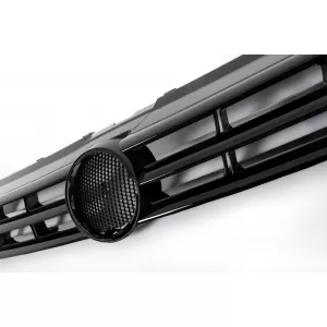 Zentraler Kühlergrill Frontgrill Grille für VW Polo 6R 2009-2014 R-Line-Design-image-6113942