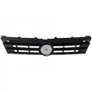 Zentraler Kühlergrill Frontgrill Grille für VW Polo 6R 2009-2014 R-Line-Design-image-6113943