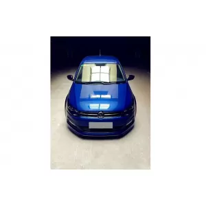Zentraler Kühlergrill Frontgrill Grille für VW Polo 6R 2009-2014 R-Line-Design-image-6126515