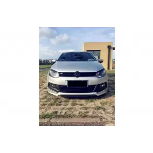 Zentraler Kühlergrill Frontgrill Grille für VW Polo 6R 2009-2014 R-Line-Design-image-6126516