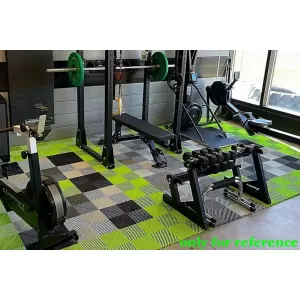 Pardoseala Modulara Ventilata pentru Garaj Depozit Albastru Deschis-image-6126469